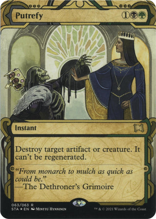 Putrefy (Foil Etched) (63) [STA] - MTG Single