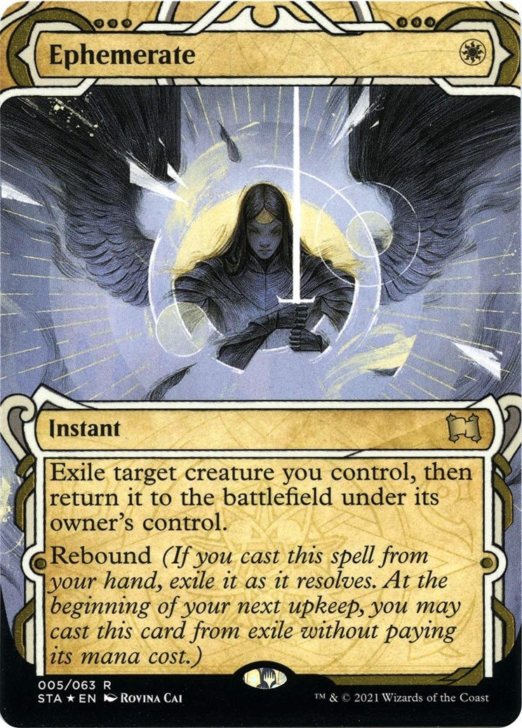 Ephemerate (Foil Etched) (5) [STA] - MTG Single