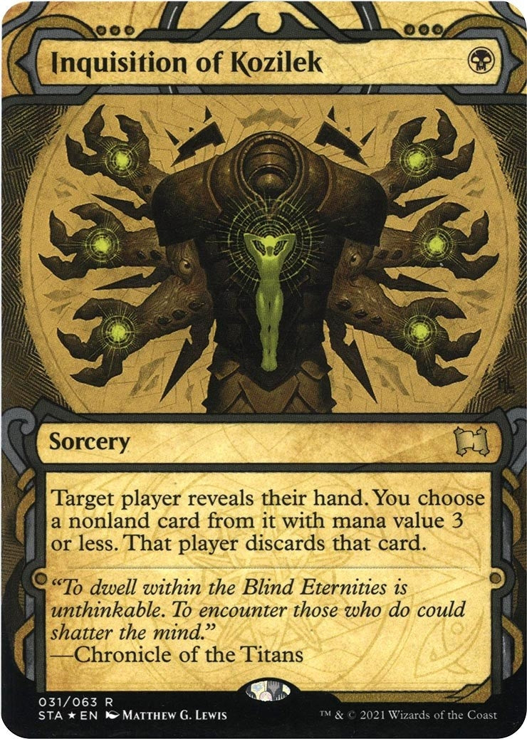 Inquisition of Kozilek (Foil Etched) (31) [STA] - MTG Single