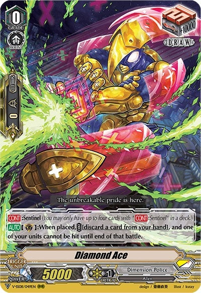 Diamond Ace (8049) [V-SS08] - Cardfight Vanguard Single