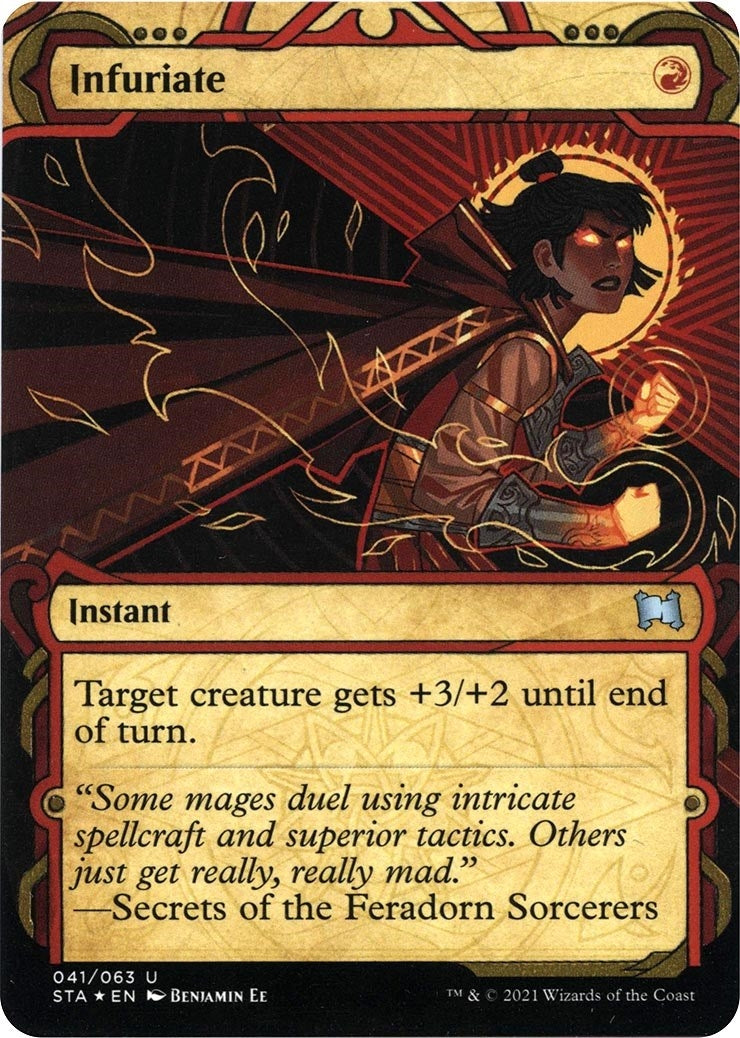 Infuriate (Foil Etched) (41) [STA] - MTG Single