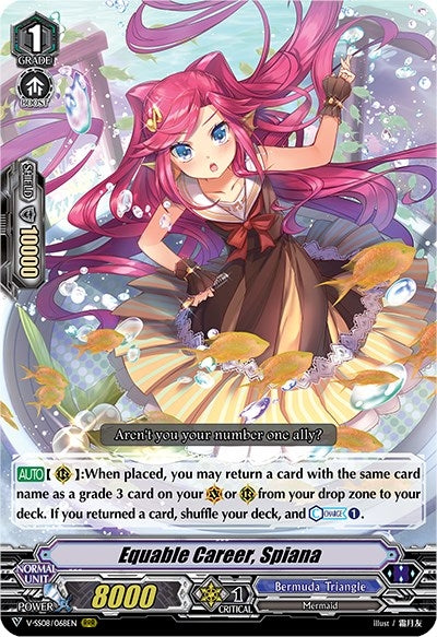 Equable Career Spiana (8068) [V-SS08] - Cardfight Vanguard Single