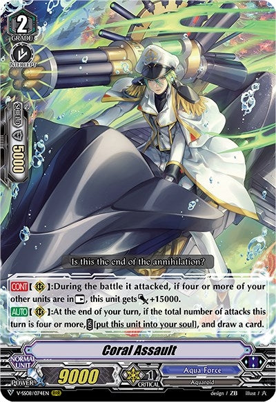 Coral Assault (8074) [V-SS08] - Cardfight Vanguard Single