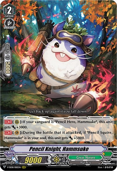 Pencil Knight Hammsuke (8082) [V-SS08] - Cardfight Vanguard Single
