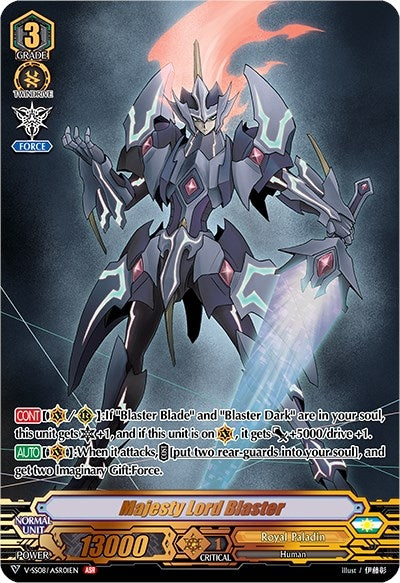 Majesty Lord Blaster (ASR) (801) [V-SS08] - Cardfight Vanguard Single