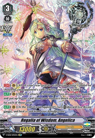 Regalia of Wisdom Angelica (SP) (803) [V-SS08] - Cardfight Vanguard Single