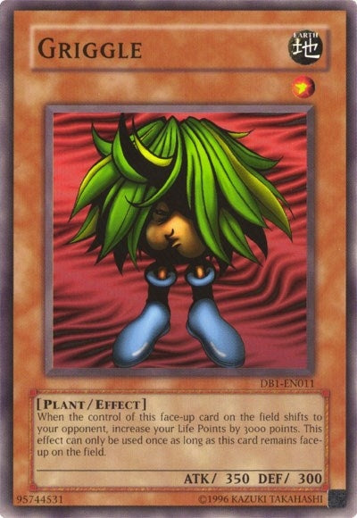 Griggle (1011) (DB1) - YuGiOh Single