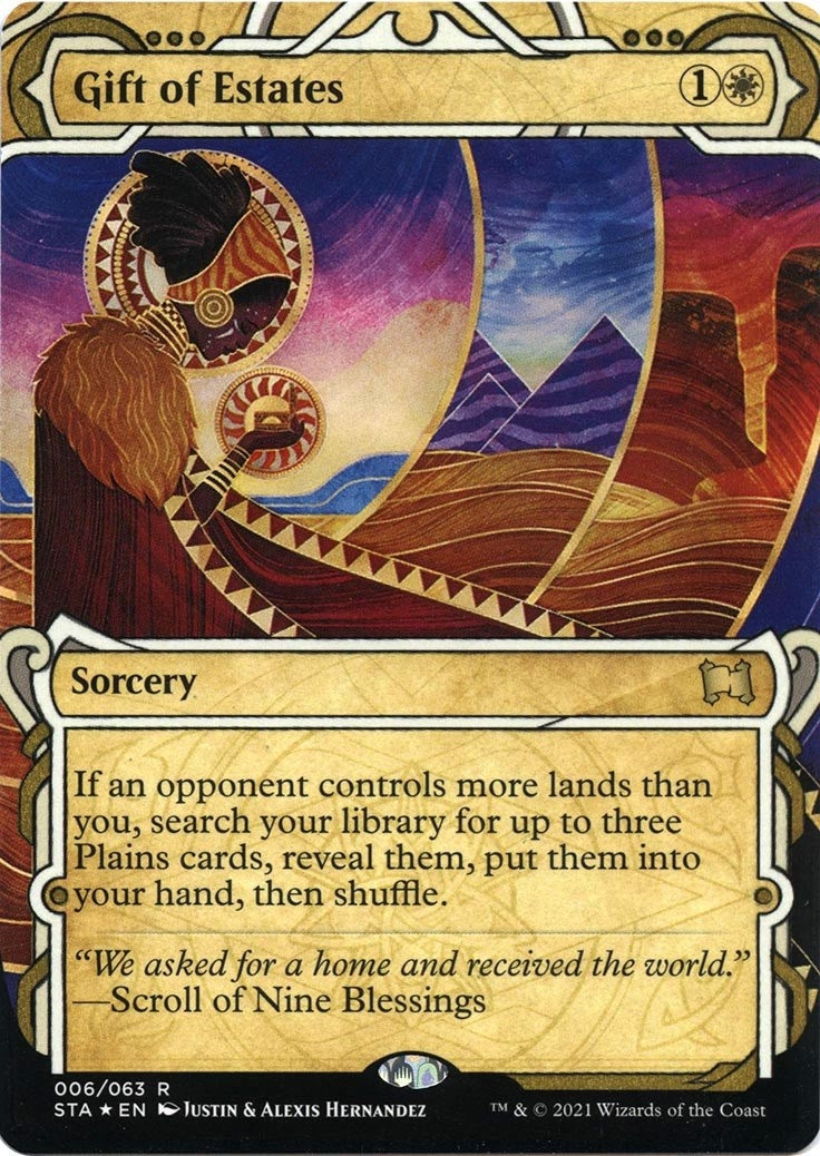 Gift of Estates (Foil Etched) (6) [STA] - MTG Single