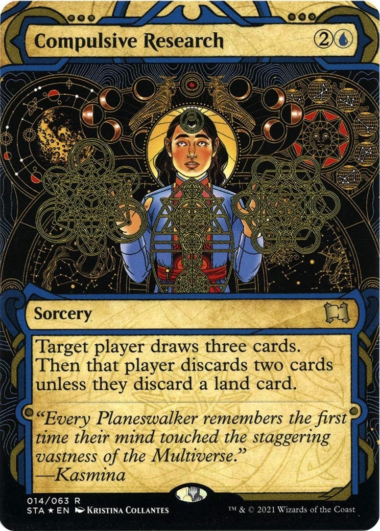 Compulsive Research (Foil Etched) (14) [STA] - MTG Single
