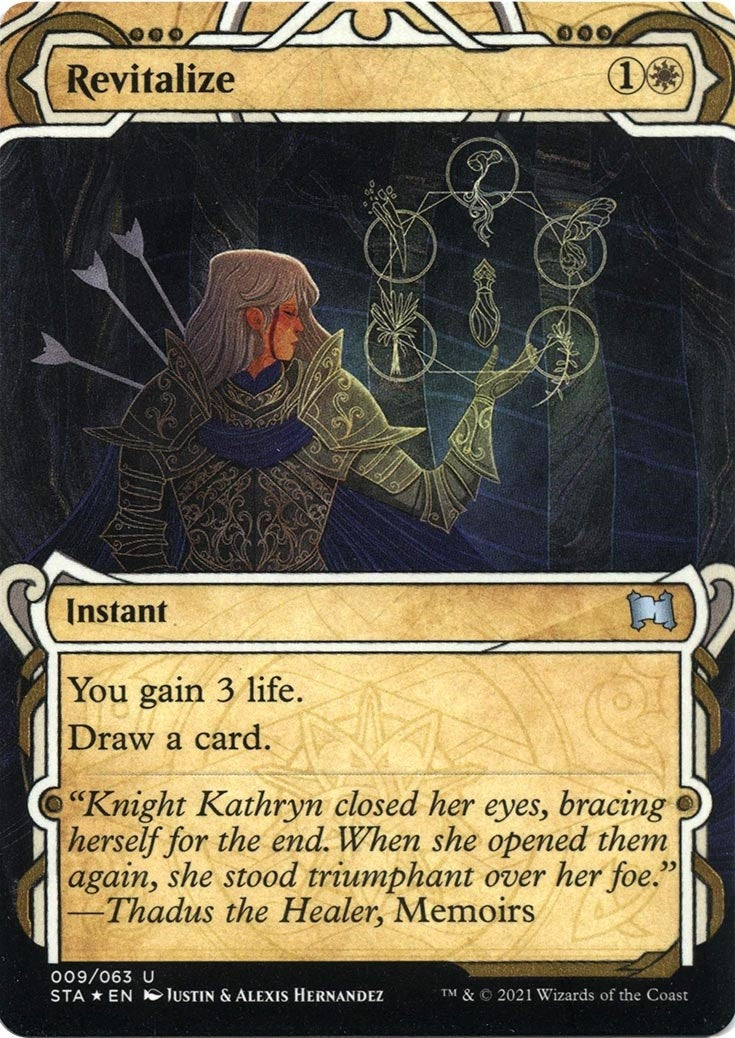 Revitalize (Foil Etched) (9) [STA] - MTG Single