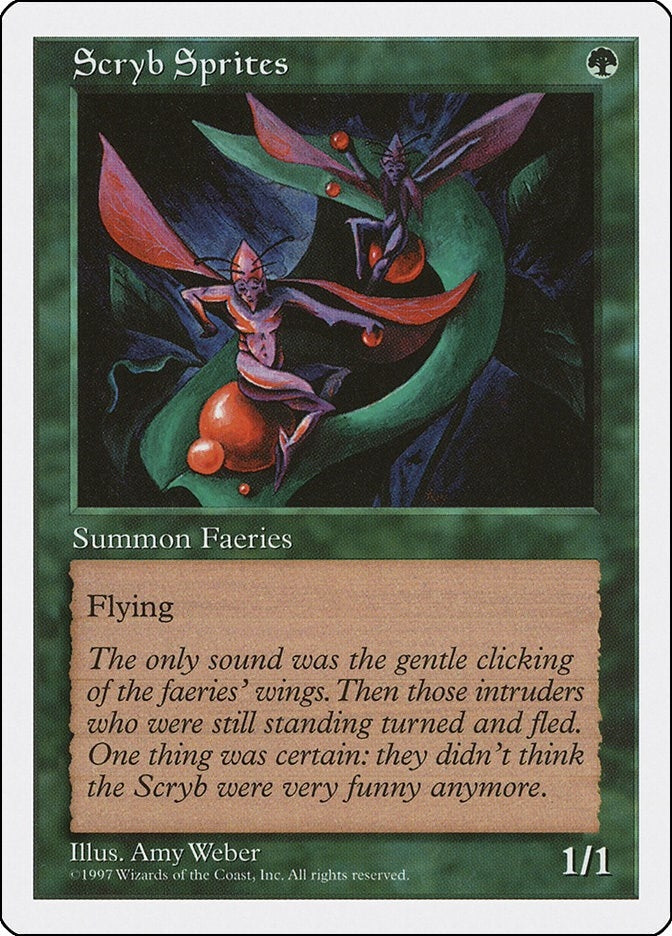 Scryb Sprites [5ED] - MTG Single