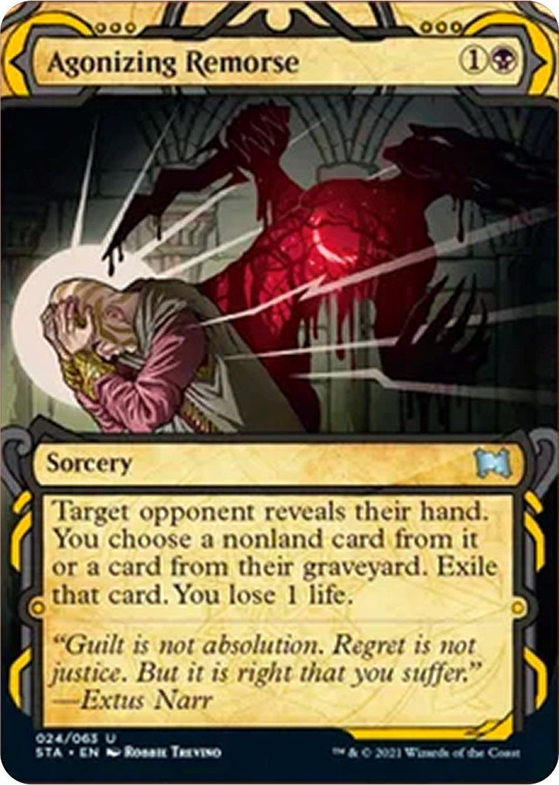 Agonizing Remorse (24) [STA] - MTG Single