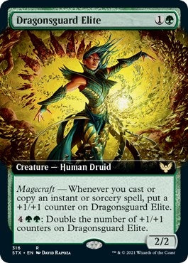 Dragonsguard Elite (Extended Art) (316) [STX] - MTG Single