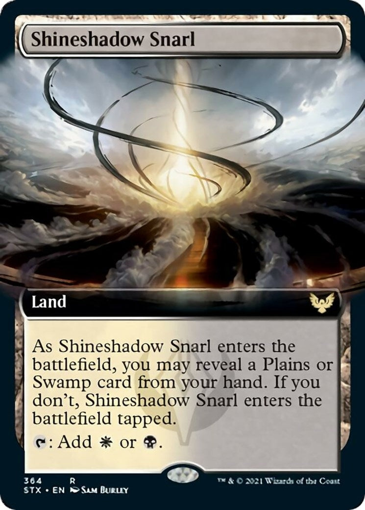 Shineshadow Snarl (Extended Art) (364) [STX] - MTG Single