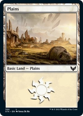 Plains (366) (366) [STX] - MTG Single