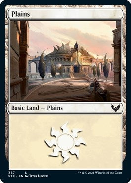 Plains (367) (367) [STX] - MTG Single