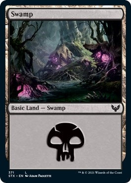 Swamp (371) (371) [STX] - MTG Single