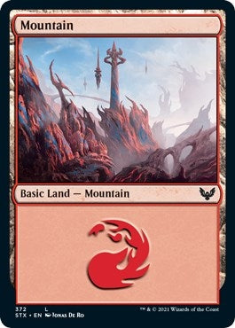 Mountain (372) (372) [STX] - MTG Single