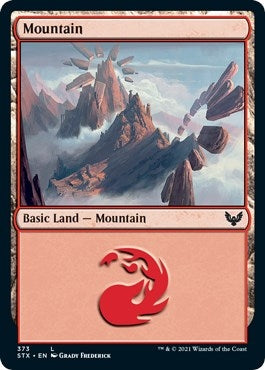 Mountain (373) (373) [STX] - MTG Single