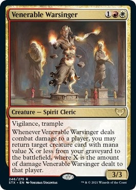 Venerable Warsinger (246) [STX] - MTG Single