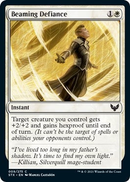 Beaming Defiance (9) [STX] - MTG Single