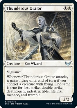 Thunderous Orator (35) [STX] - MTG Single