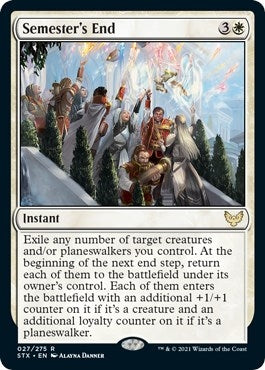 Semester’s End (27) [STX] - MTG Single