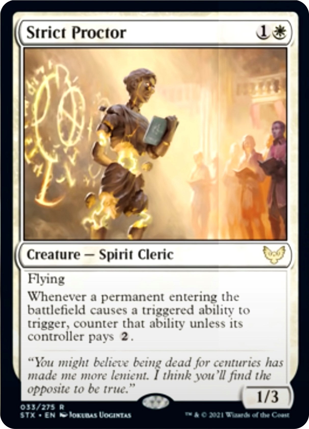 Strict Proctor (33) [STX] - MTG Single