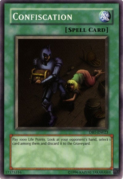 Confiscation (1023) (DB1) - YuGiOh Single