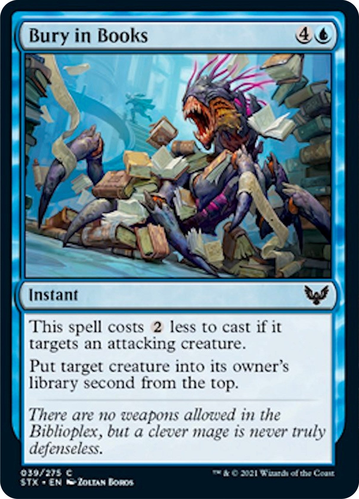Bury in Books (39) [STX] - MTG Single