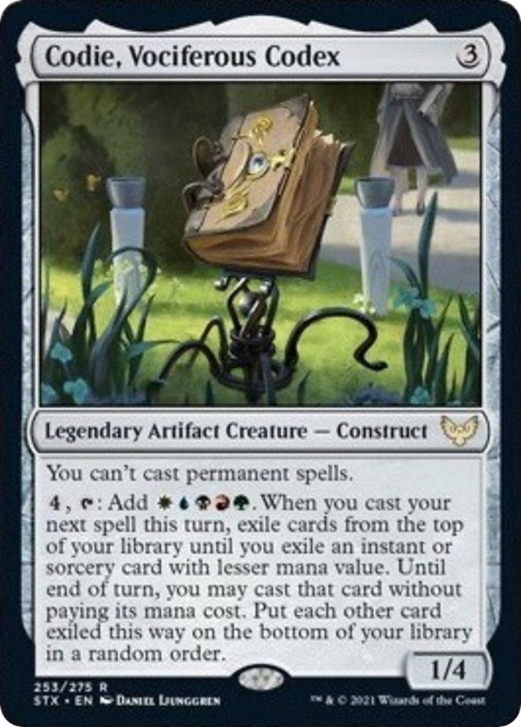 Codie Vociferous Codex (253) [STX] - MTG Single