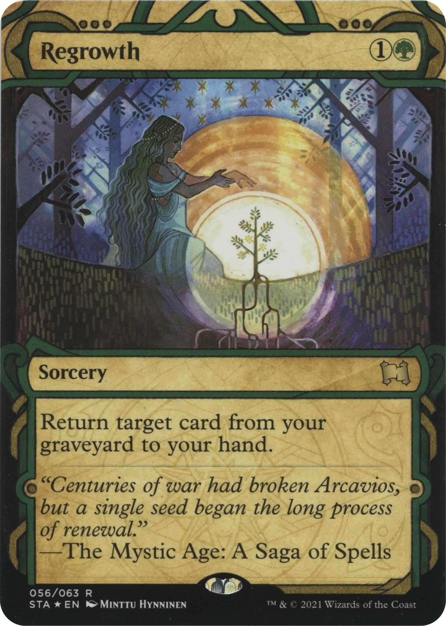 Regrowth (Foil Etched) (56) [STA] - MTG Single