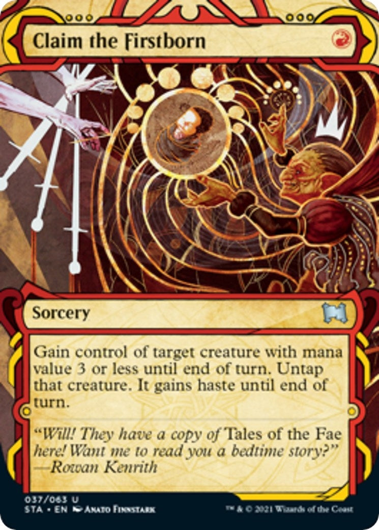 Claim the Firstborn (37) [STA] - MTG Single