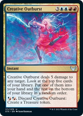 Creative Outburst (171) [STX] - MTG Single