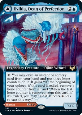 Uvilda Dean of Perfection (Extended Art) (332) [STX] - MTG Single
