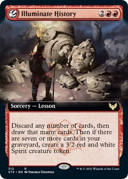 Illuminate History (Extended Art) (312) [STX] - MTG Single