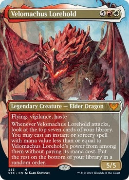 Velomachus Lorehold (Borderless) (283) [STX] - MTG Single
