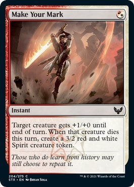 Make Your Mark (204) [STX] - MTG Single