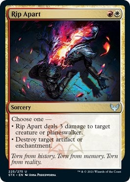 Rip Apart (225) [STX] - MTG Single