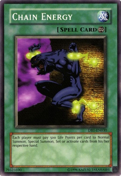 Chain Energy (1030) (DB1) - YuGiOh Single