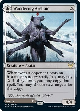 Wandering Archaic (6) [STX] - MTG Single