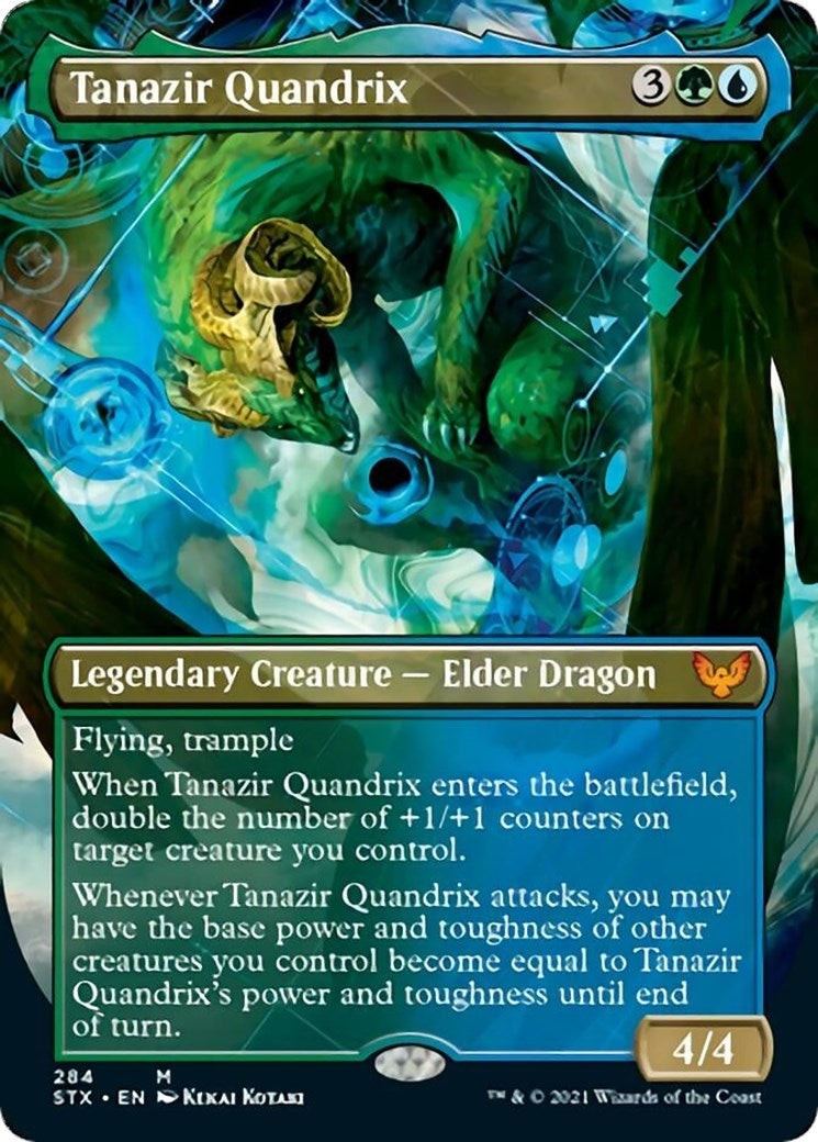 Tanazir Quandrix (Borderless) (284) [STX] - MTG Single