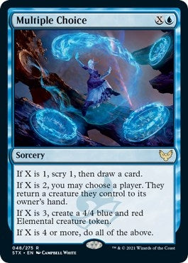 Multiple Choice (48) [STX] - MTG Single