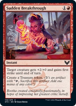 Sudden Breakthrough (116) [STX] - MTG Single