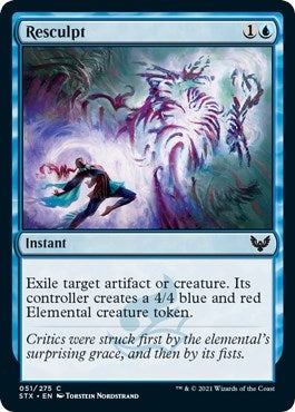 Resculpt (51) [STX] - MTG Single