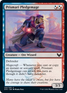 Prismari Pledgemage (215) [STX] - MTG Single
