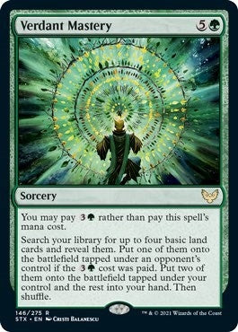Verdant Mastery (146) [STX] - MTG Single
