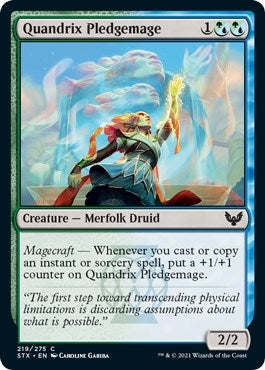 Quandrix Pledgemage (219) [STX] - MTG Single