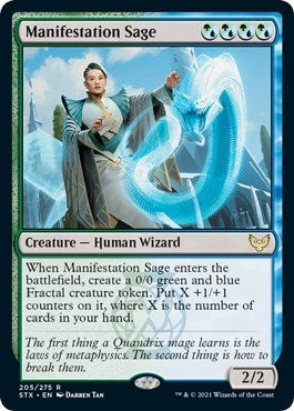 Manifestation Sage (205) [STX] - MTG Single