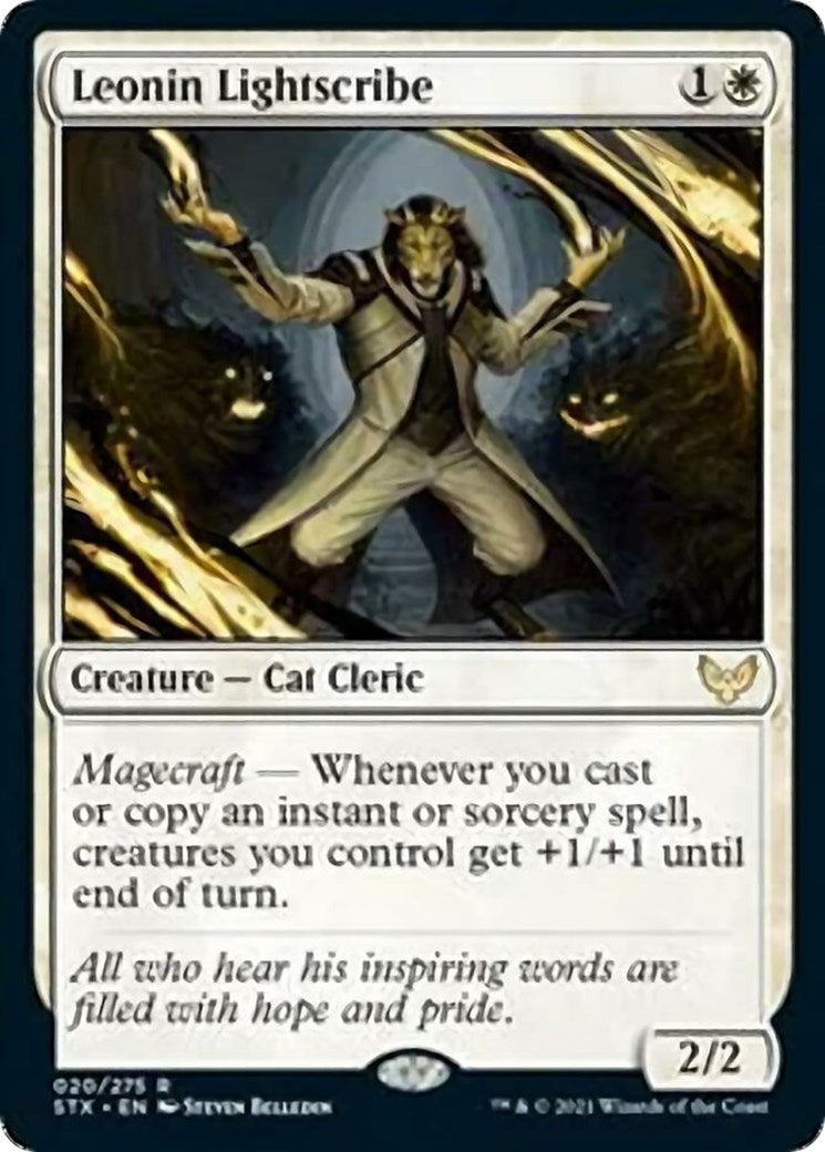 Leonin Lightscribe (20) [STX] - MTG Single